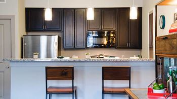 Kitchen with breakfast bar
